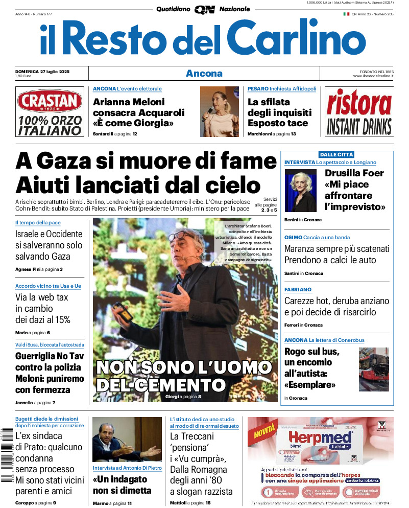 Ancona - domenica 27 Luglio 2025
